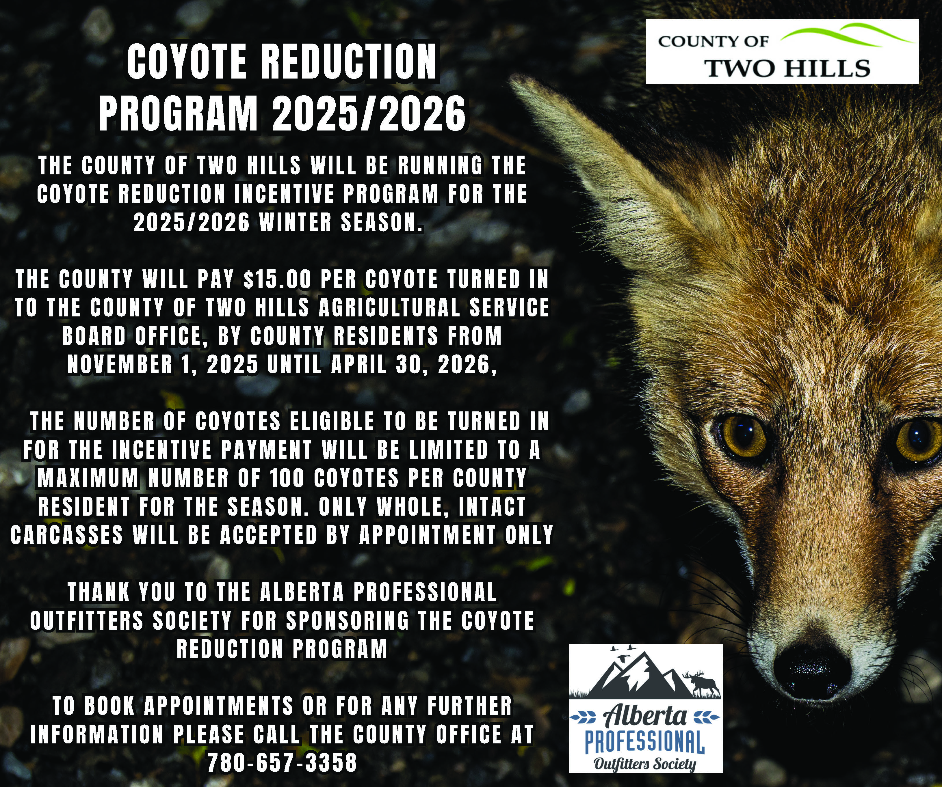 Coyote Control Program 20252026