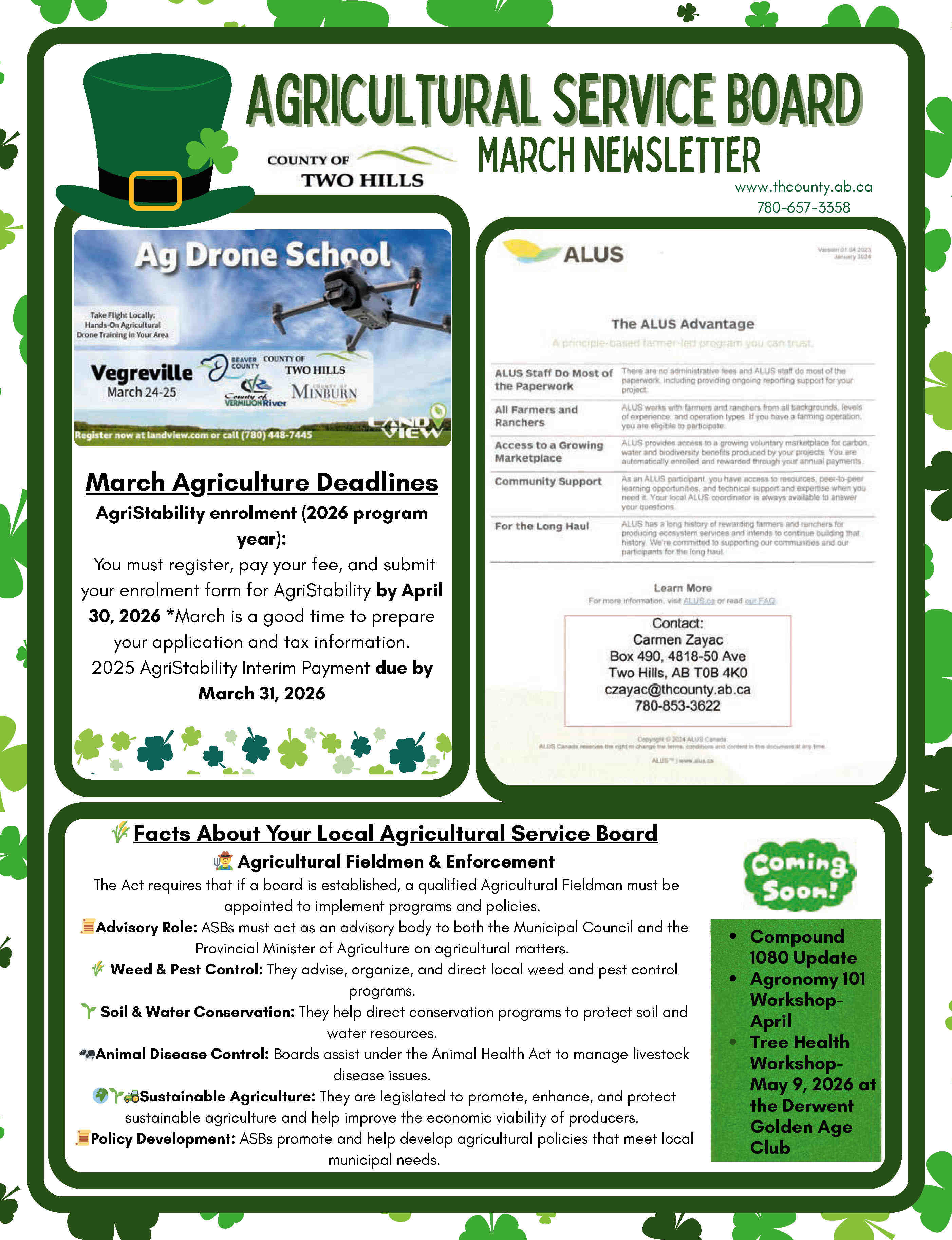 February and March Newsletter Page 2