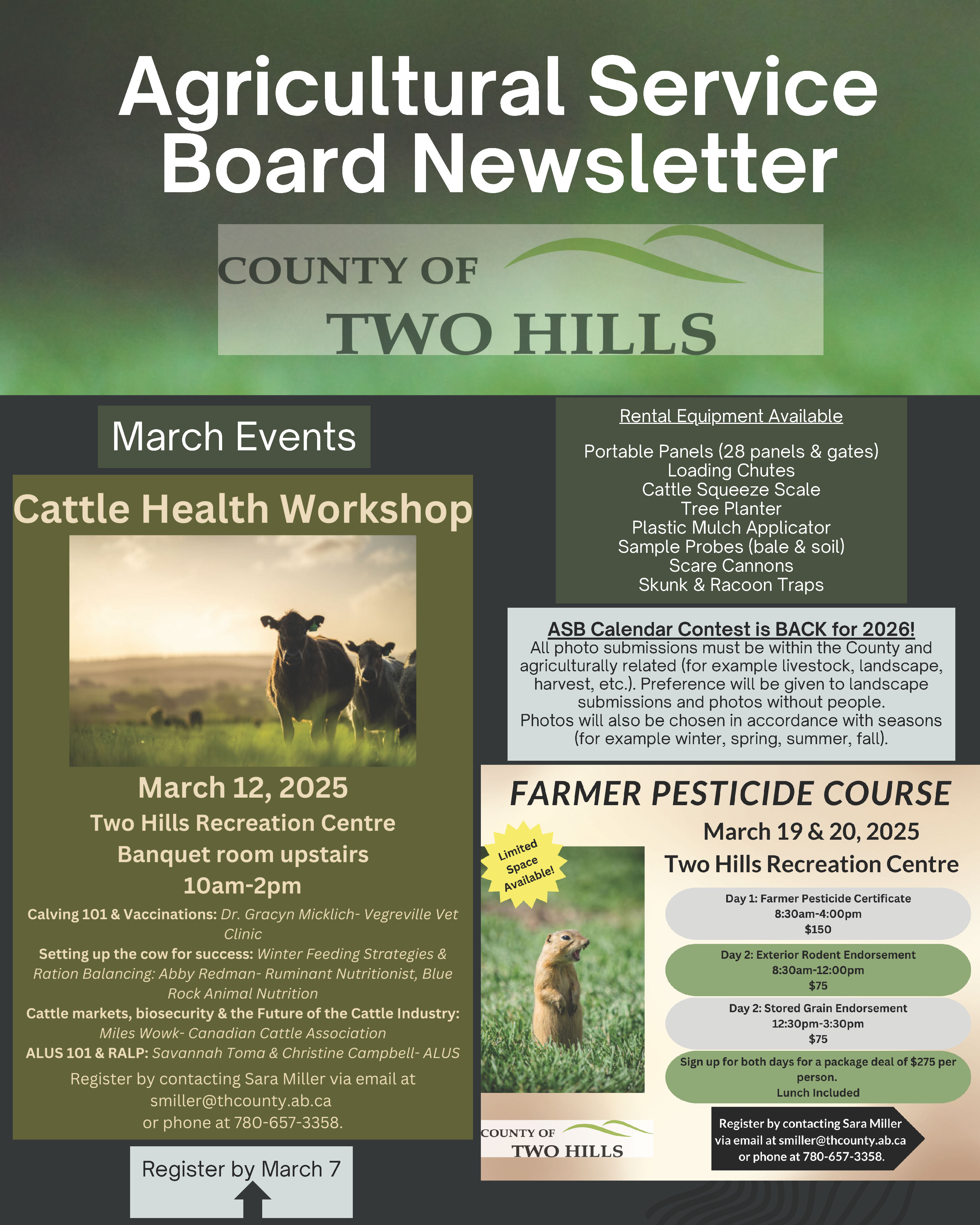 AG Newsletter MarchApril Page 1