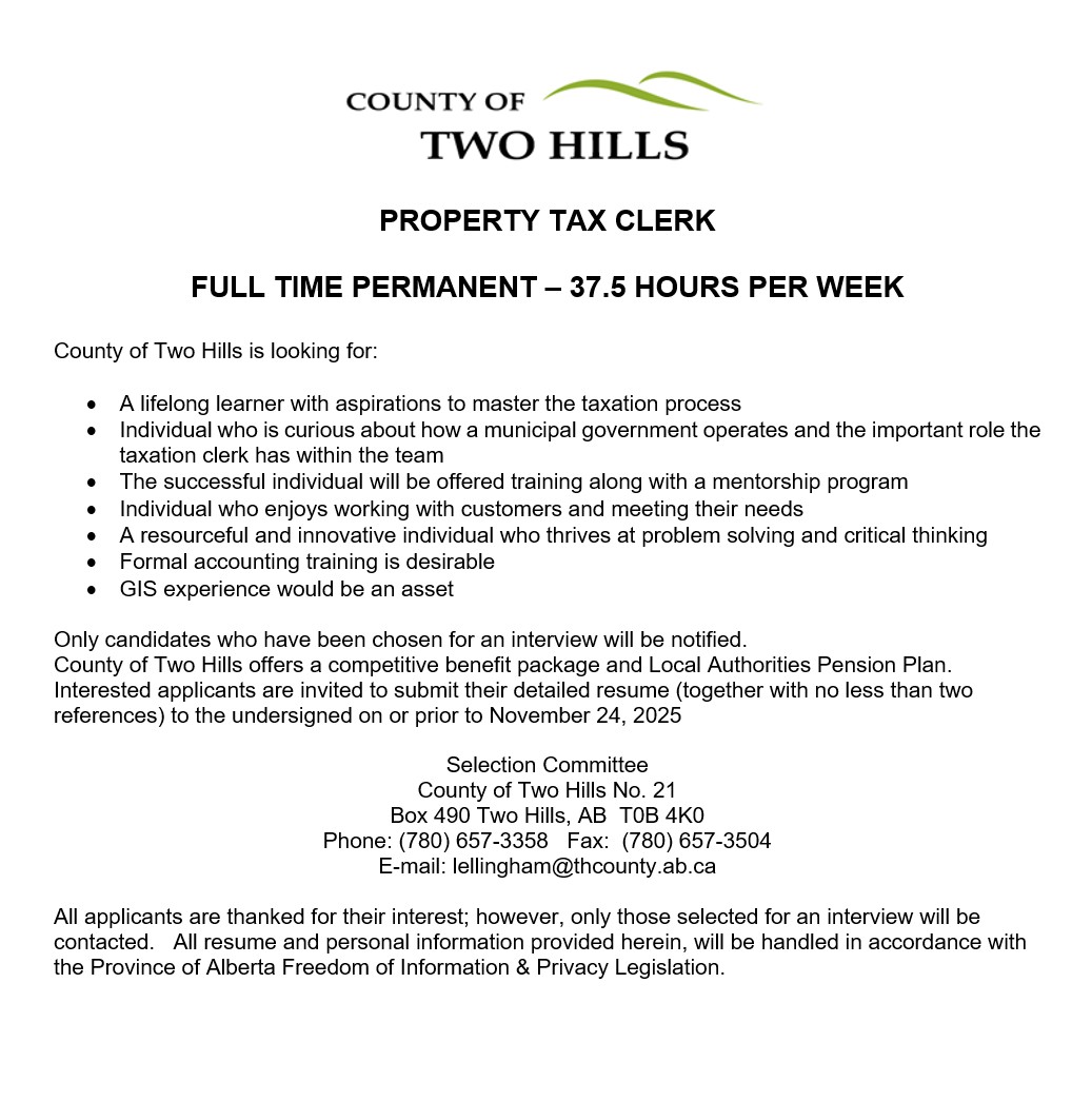 2025 Admin Tax Clerk