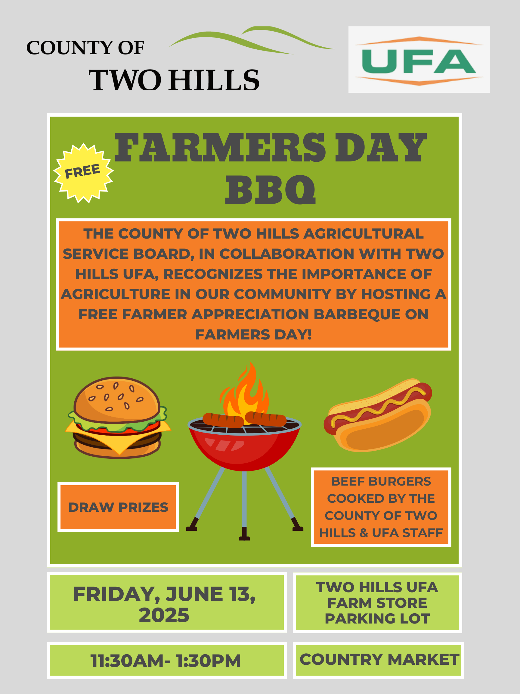 Farmers Day BBQ 2025
